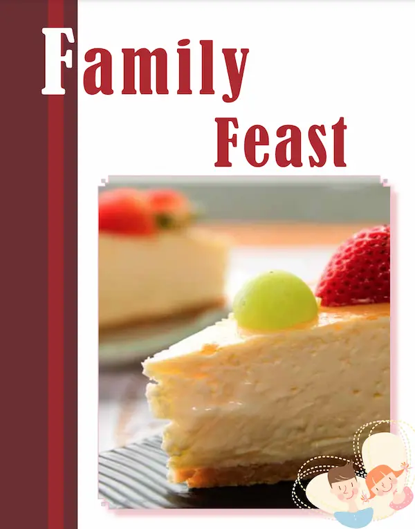 Sách Hướng Dẫn Nấu Ăn Family Feast